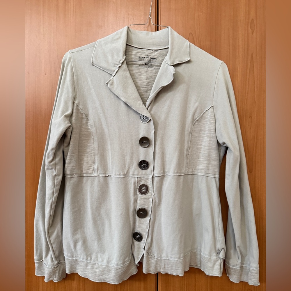 Neon Buddha Tan Button Up